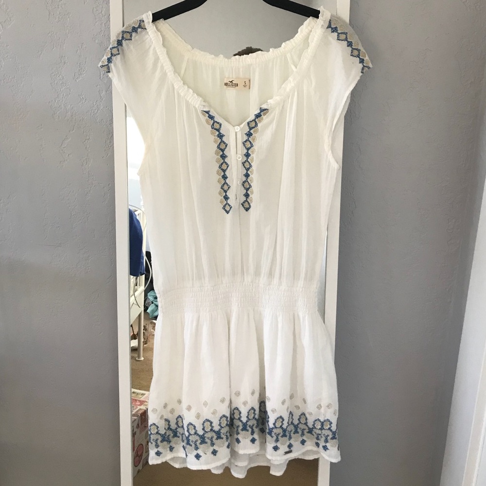Hollister Embroidered Dress
